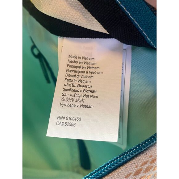 KAVU Mini Rope Bag Cozy Den Print Canvas Crossbody Sling Backpack NWT - Picture 8 of 9